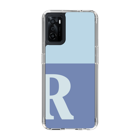 Slim Protection Case［ Original - initial two tone - R blue ］