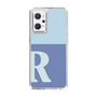 Slim Protection Case［ Original - initial two tone - R blue ］