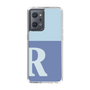 Slim Protection Case［ Original - initial two tone - R blue ］