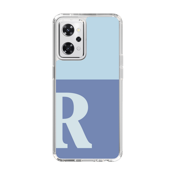 Slim Protection Case［ オリジナル - initial two tone - R blue ］