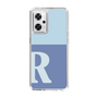 Slim Protection Case［ オリジナル - initial two tone - R blue ］