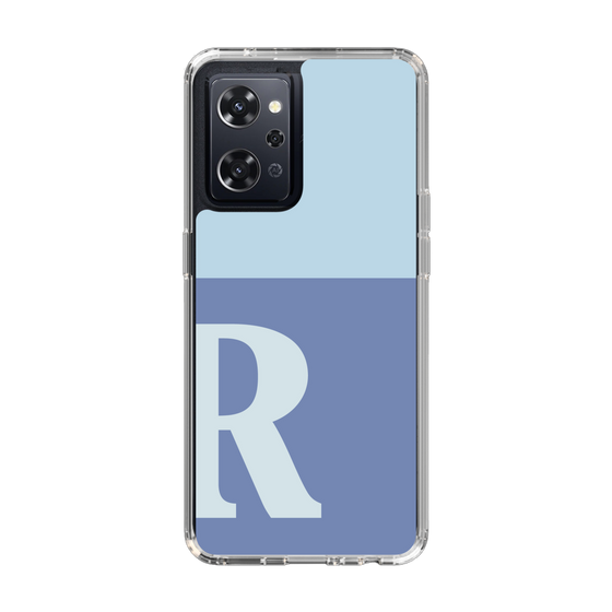 Slim Protection Case［ オリジナル - initial two tone - R blue ］
