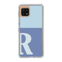 Slim Protection Case［ Original - initial two tone - R blue ］