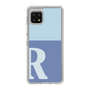 Slim Protection Case［ Original - initial two tone - R blue ］