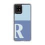 Slim Protection Case［ Original - initial two tone - R blue ］