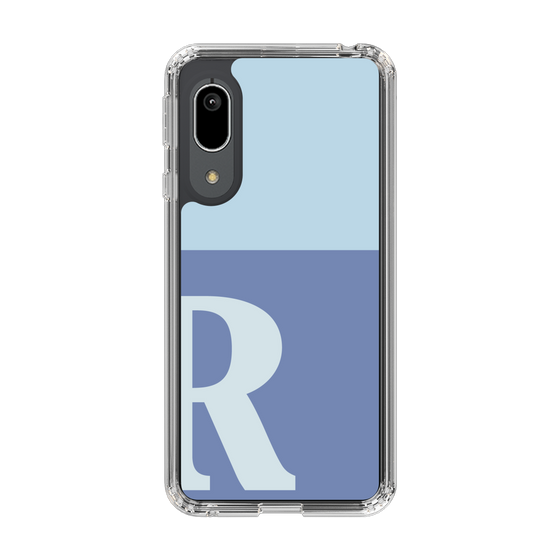 Slim Protection Case［ Original - initial two tone - R blue ］
