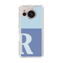 Slim Protection Case［ Original - initial two tone - R blue ］