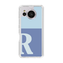 Slim Protection Case［ Original - initial two tone - R blue ］