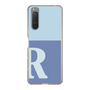 Slim Protection Case［ Original - initial two tone - R blue ］