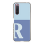 Slim Protection Case［ Original - initial two tone - R blue ］