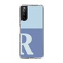 Slim Protection Case［ Original - initial two tone - R blue ］