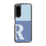 Slim Protection Case［ Original - initial two tone - R blue ］