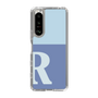 Slim Protection Case［ Original - initial two tone - R blue ］