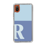 Slim Protection Case［ Original - initial two tone - R blue ］