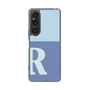 Slim Protection Case［ Original - initial two tone - R blue ］