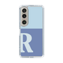 Slim Protection Case［ Original - initial two tone - R blue ］