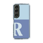 Slim Protection Case［ Original - initial two tone - R blue ］