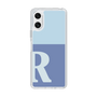 Slim Protection Case［ Original - initial two tone - R blue ］