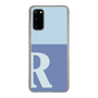 Slim Protection Case［ Original - initial two tone - R blue ］
