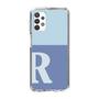 Slim Protection Case［ Original - initial two tone - R blue ］