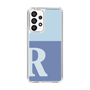 Slim Protection Case［ Original - initial two tone - R blue ］