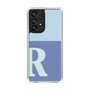 Slim Protection Case［ Original - initial two tone - R blue ］