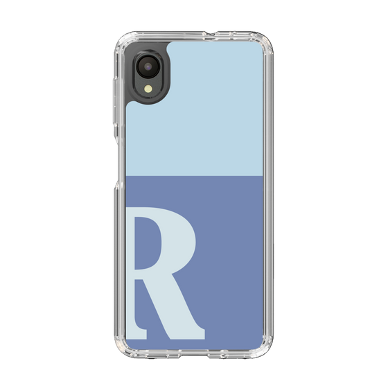 Slim Protection Case［ Original - initial two tone - R blue ］