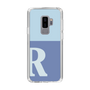 Slim Protection Case［ Original - initial two tone - R blue ］