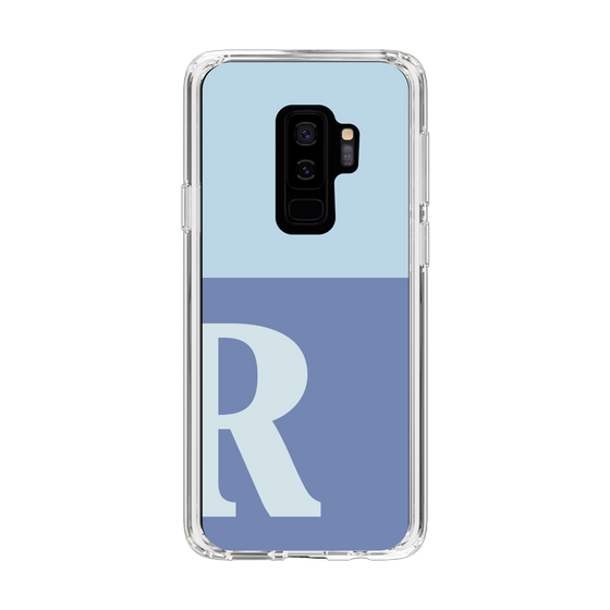 Slim Protection Case［ Original - initial two tone - R blue ］