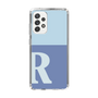 Slim Protection Case［ Original - initial two tone - R blue ］