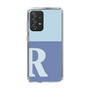 Slim Protection Case［ Original - initial two tone - R blue ］
