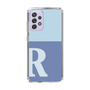 Slim Protection Case［ Original - initial two tone - R blue ］