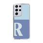 Slim Protection Case［ Original - initial two tone - R blue ］