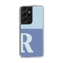 Slim Protection Case［ Original - initial two tone - R blue ］