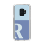 Slim Protection Case［ Original - initial two tone - R blue ］