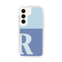Slim Protection Case［ Original - initial two tone - R blue ］