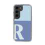 Slim Protection Case［ Original - initial two tone - R blue ］