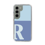 Slim Protection Case［ Original - initial two tone - R blue ］