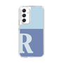 Slim Protection Case［ Original - initial two tone - R blue ］
