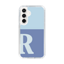 Slim Protection Case［ Original - initial two tone - R blue ］