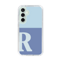 Slim Protection Case［ Original - initial two tone - R blue ］