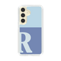 Slim Protection Case［ Original - initial two tone - R blue ］