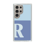Slim Protection Case［ Original - initial two tone - R blue ］