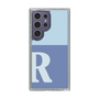 Slim Protection Case［ Original - initial two tone - R blue ］