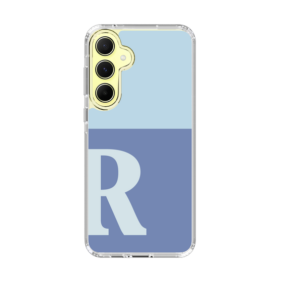 Slim Protection Case［ オリジナル - initial two tone - R blue ］