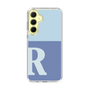 Slim Protection Case［ オリジナル - initial two tone - R blue ］