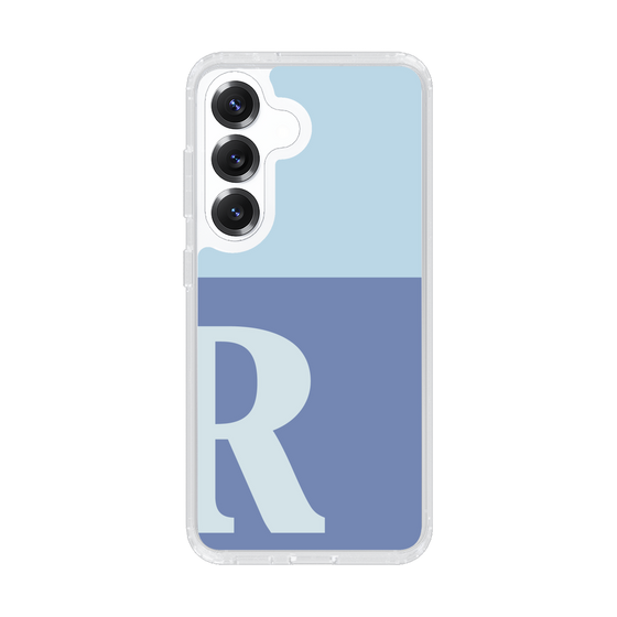 Slim Protection Case［ Original - initial two tone - R blue ］