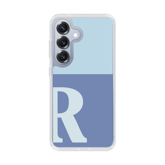 Slim Protection Case［ Original - initial two tone - R blue ］