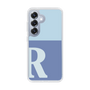 Slim Protection Case［ Original - initial two tone - R blue ］