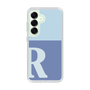 Slim Protection Case［ Original - initial two tone - R blue ］